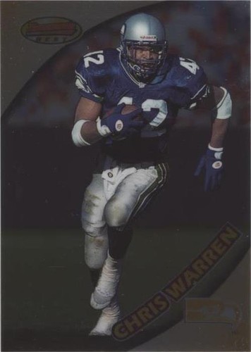 1997 Bowman's Best Chris Warren #71