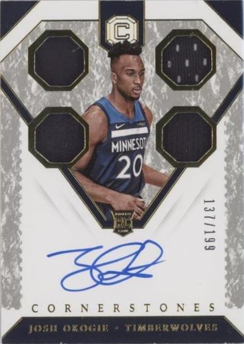 2018-19 Panini Cornerstones - Josh Okogie #168