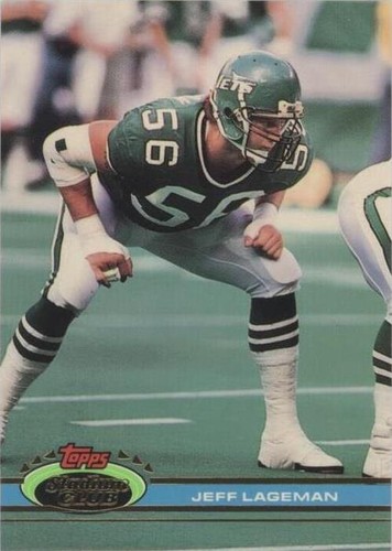 1991 Topps Stadium Club Jeff Lageman #115