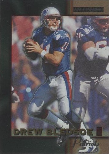 1996 Score Board NFL Lasers Drew Bledsoe #12