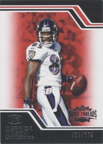 2008 Topps Triple Threads Derrick Mason #70