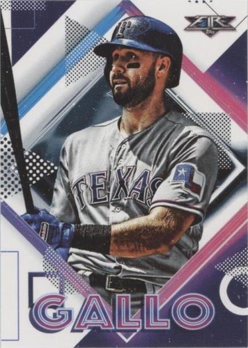 2020 Topps Fire - Joey Gallo #58