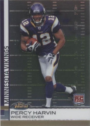 2009 Topps Finest Percy Harvin #73