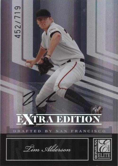 2007 Donruss Elite Extra Edition - Tim Alderson #132