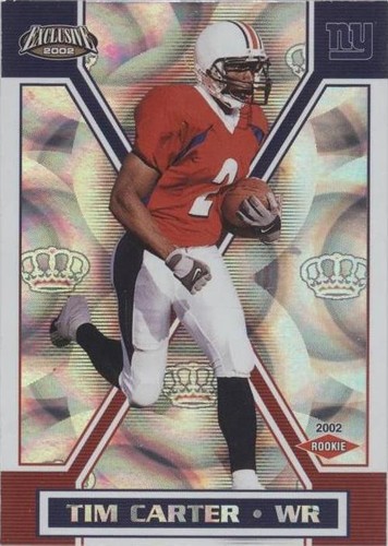 2002 Pacific Exclusive Tim Carter #111