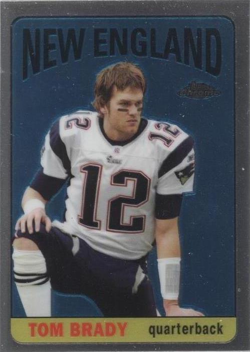Topps Chrome Tom Brady 2005 #TB10
