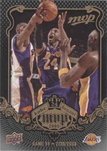 2008-09 Upper Deck MVP - Kobe Bryant #KB-54