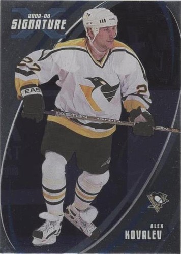 2002-03 In the Game Be A Player Signature Series - Alex Kovalev #010