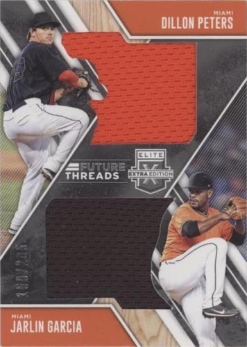 2017 Panini Elite Extra Edition - Dillon Peters Jarlin Garcia #FTSD-DJ