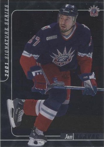 2000-01 In the Game Be A Player Signature Series - Jan Hlavac #215