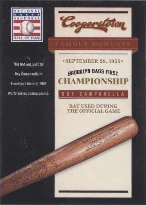 Panini Cooperstown 2012 - Roy Campanella #4