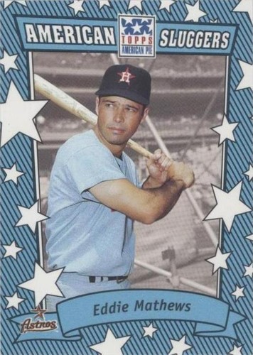 2002 Topps American Pie - Eddie Mathews #AS-EM
