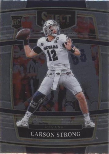 2022 Panini Select Draft Picks Carson Strong #11