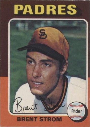 1975 O-Pee-Chee - Brent Strom #643
