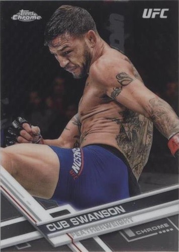 2017 Topps Chrome UFC - Cub Swanson #46