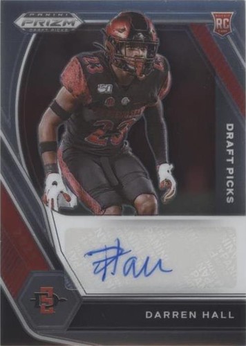 2021 Panini Prizm Draft Picks Darren Hall #DPA-DHA