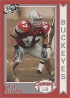 2006 Press Pass SE A.J. Hawk #OS 16