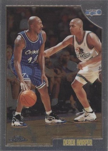 Ron Harper Topps Chrome 99-00 #2 Chicago Bulls Cleveland