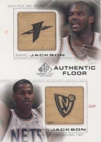 2000-01 SP Game Floor Edition - Mark Jackson/Stephen Jackson #C2