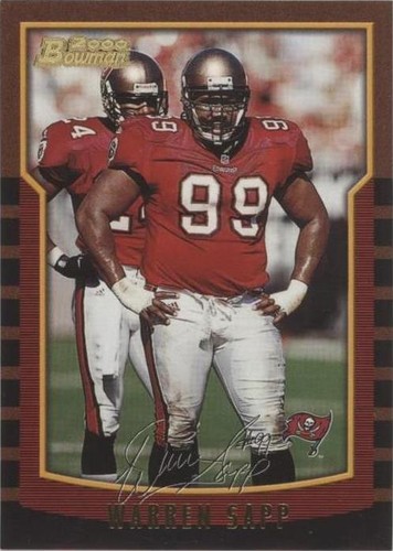 2000 Bowman Warren Sapp #25