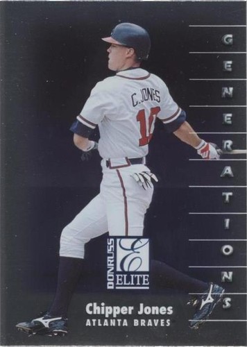 1998 Donruss Elite - Chipper Jones #124