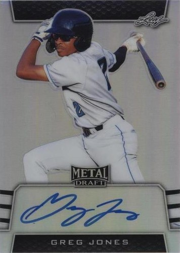 2019 Leaf Metal Draft - Greg Jones #BA-GJ1