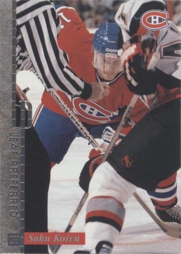 1996-97 Leaf Preferred - Saku Koivu #45