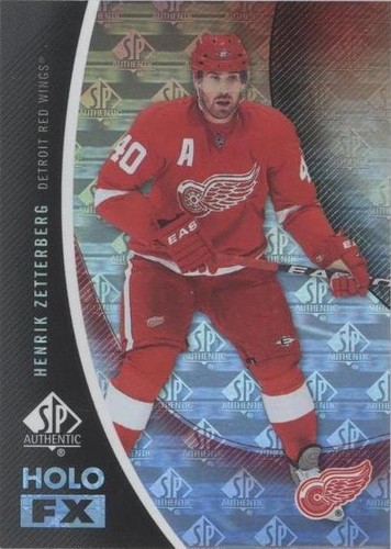 2010-11 SP Authentic - Henrik Zetterberg #FX7