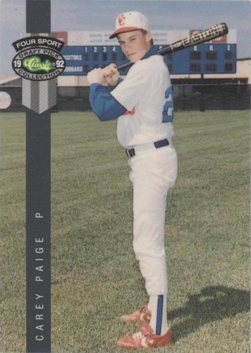 1992 Classic Four Sport Draft Pick Collection - Carey Paige #292