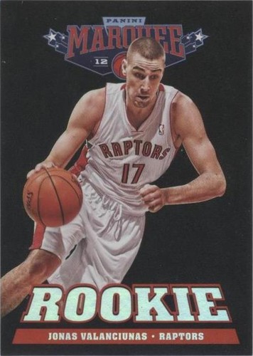 2012-13 Panini Marquee - Jonas Valanciunas #238