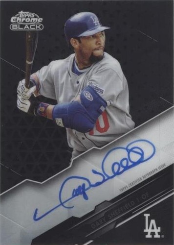 2020 Topps Chrome Black - Gary Sheffield #CBA-GS