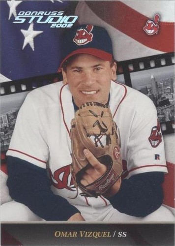 2002 Donruss Studio - Omar Vizquel #52