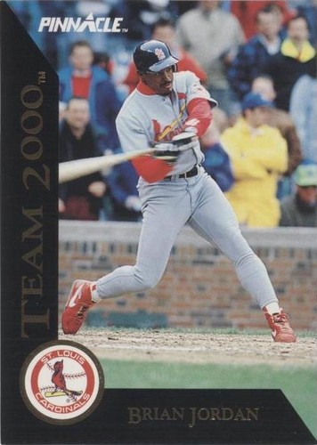 1992 Pinnacle - Brian Jordan #39