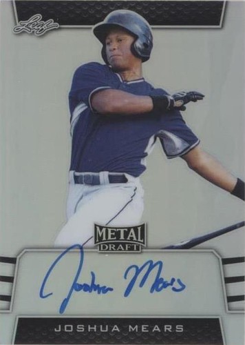 2019 Leaf Metal Draft - Joshua Mears #BA-JM1