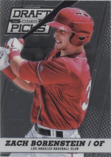 2013 Panini Prizm Perennial Draft Picks - Zach Borenstein #60