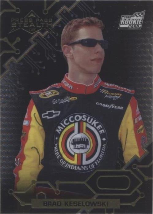 2009 Press Pass Stealth Chrome - Brad Keselowski #19