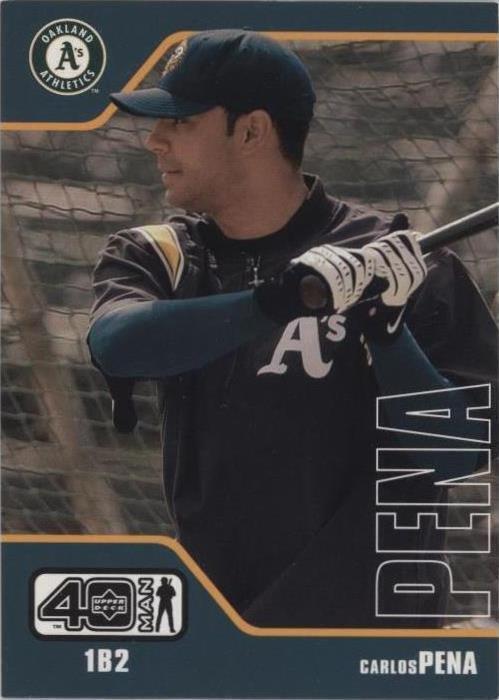 Upper Deck 40 Man 2002 - Carlos Peña #49