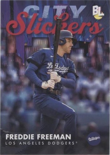 G736 FREDDIE FREEMAN 2023 TOPPS BIG LEAGUE RED FOIL SP LA DODGERS