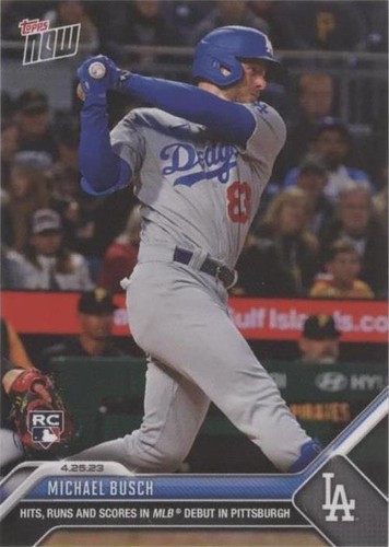 2023 Topps Now - Michael Busch #186