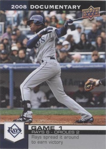 2008 Upper Deck Documentary - B.J. Upton #261