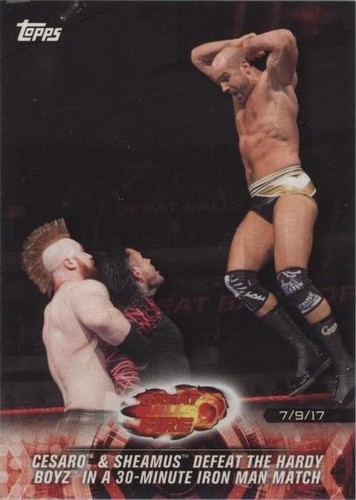 2018 Topps WWE Road to Wrestlemania - Cesaro Sheamus #42