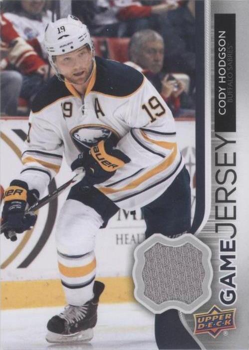 2014-15 Upper Deck - Cody Hodgson #GJ-CH