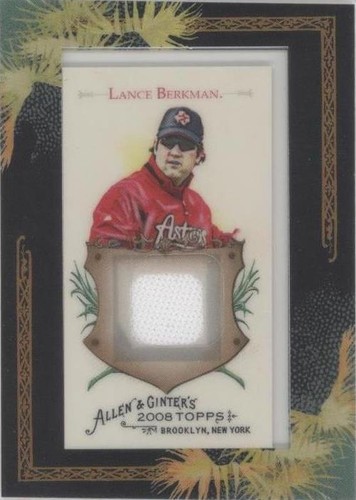 2008 Topps Allen & Ginter's - Lance Berkman #AGR-LB