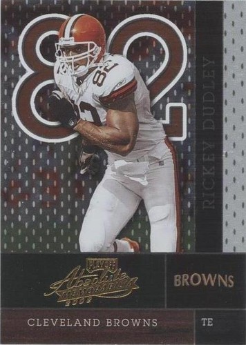 2002 Playoff Absolute Memorabilia Rickey Dudley #114