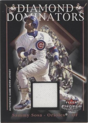 2005 Fleer Platinum - Sammy Sosa #DD/SS