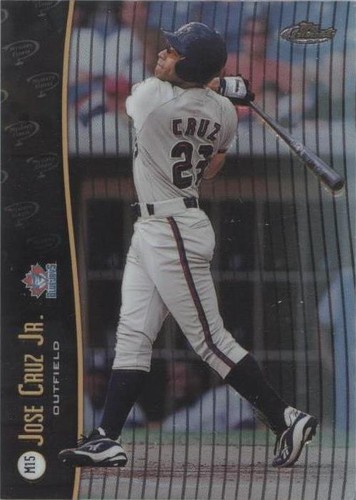 1998 Topps Finest - Derek Jeter Jose Cruz Jr. #M15
