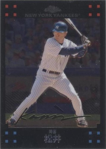 2007 Topps Chrome - Hideki Matsui #96
