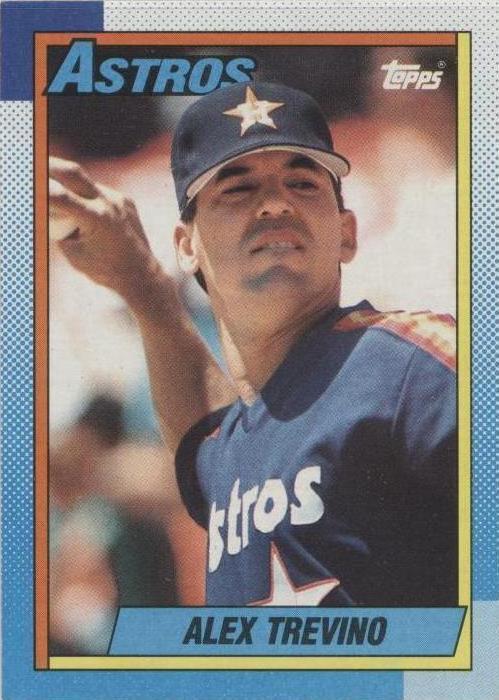 1990 Topps - Alex Trevino #342