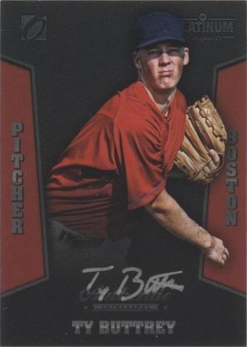 2013 Onyx Platinum Prospects - Ty Buttrey #PPAU07
