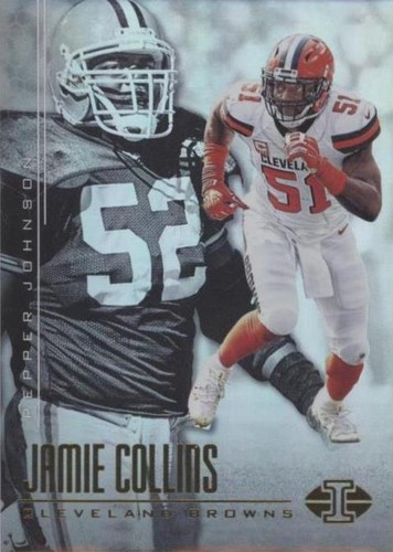 2017 Panini Illusions Jamie Collins Pepper Johnson #84